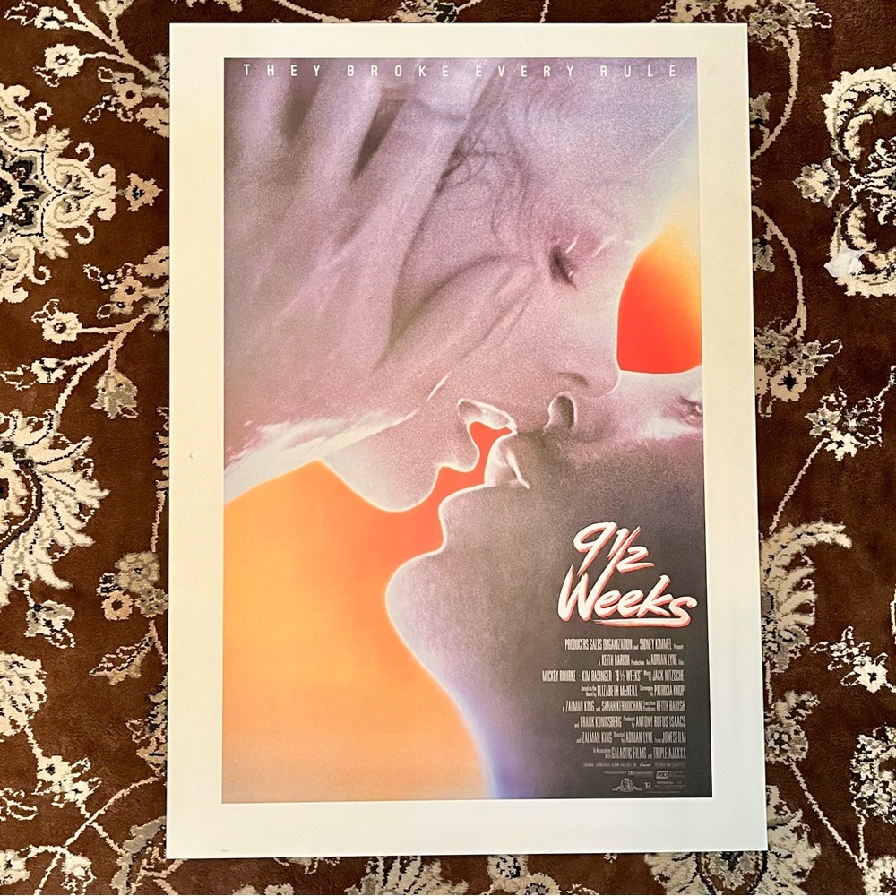 9 1/2 Weeks Movie Poster